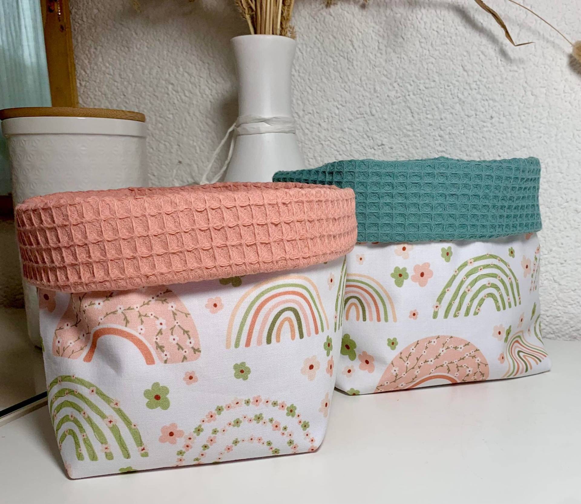 Regenbogen Werkzeuge Mit Wafern 3 Seiten Zu Verkaufen. Groß - Aufbewahrungskörbchen/Kinderzimmer Windelkörbchen Handgefertigt Regenbogen Werkzeuge Mit Wafern 3 Seiten Zu Verkaufen. Groß - Aufbewahrungskörbchen/Kinderzimmer Windelkörbchen Handgefertigt von Etsy - DesignBabyInsel