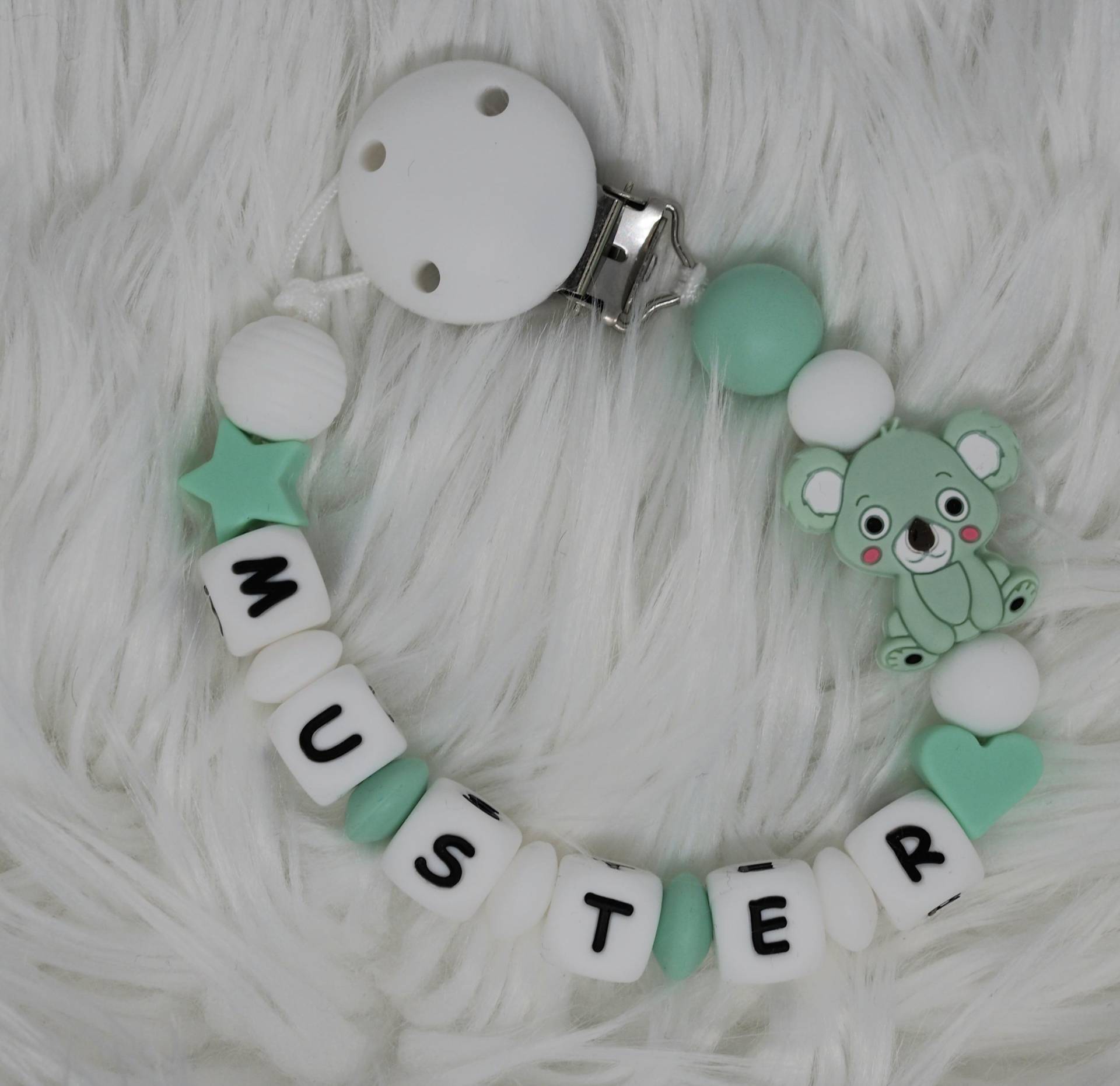 Schnullerkette Koala Mit Namen Schnullerkette Koala Mit Namen von Etsy - DesignDebi
