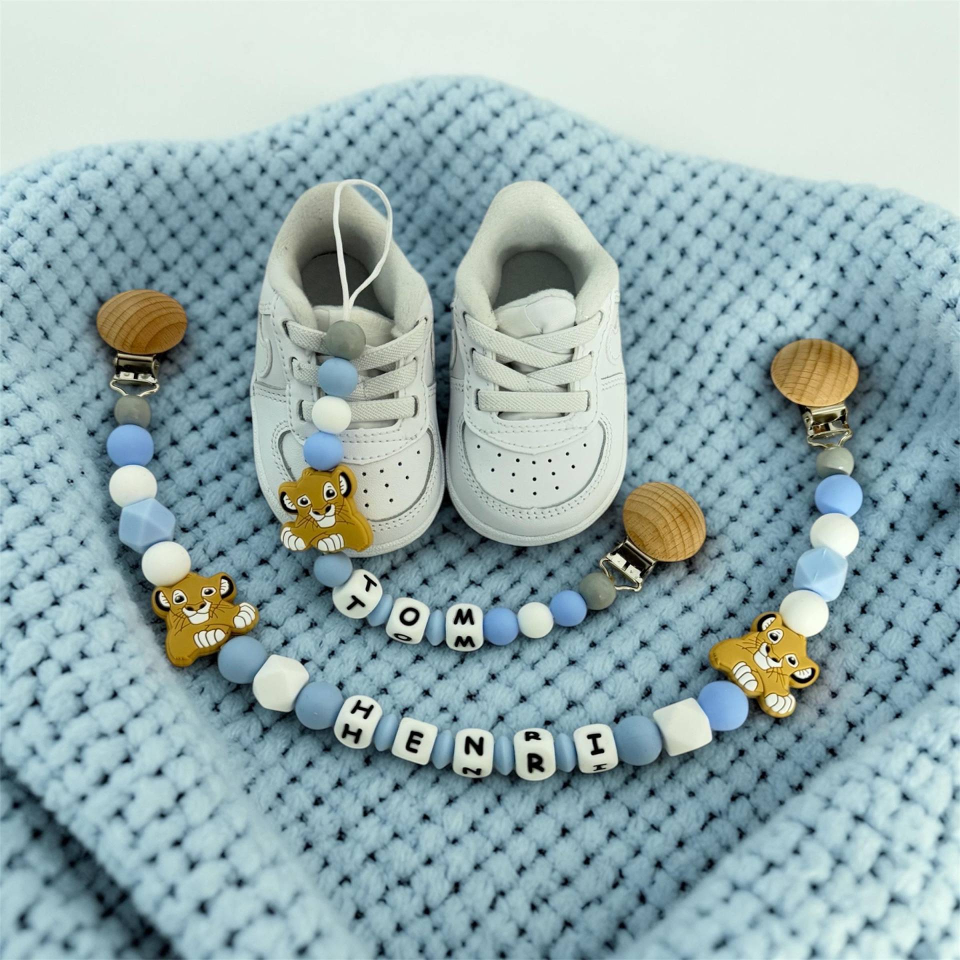 Schnullerkette/Kinderwagenkette Simba -König Der Löwen von Etsy - DesignbyLeaDE