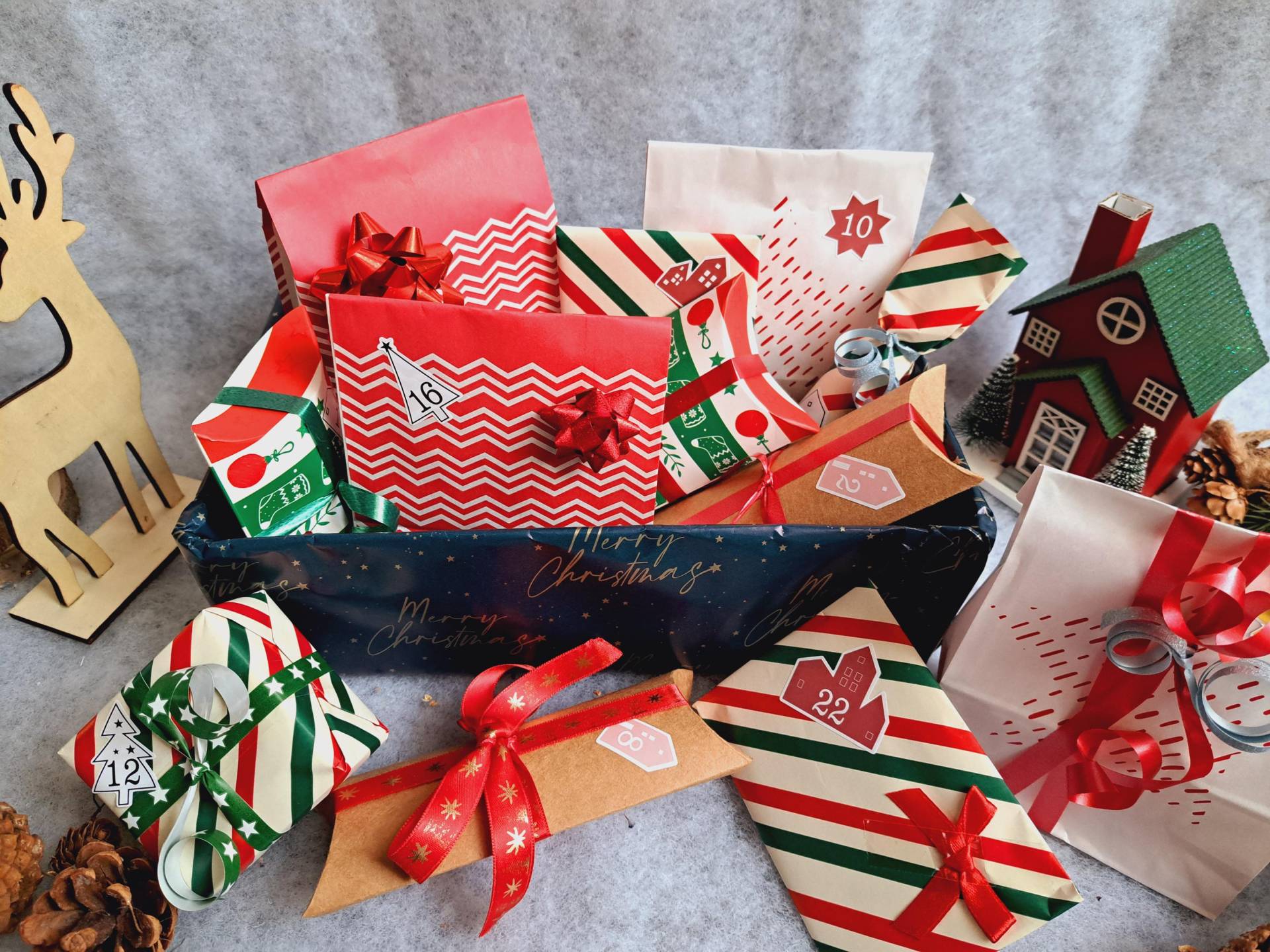 12 Tage Beauty Adventskalender Für Teenies/Junge Frauen, Wellness& Geschenkbox, Vorweihnachtsgeschenk, Handmade Produkte Überraschung von Etsy - DesisDingemitLiebe