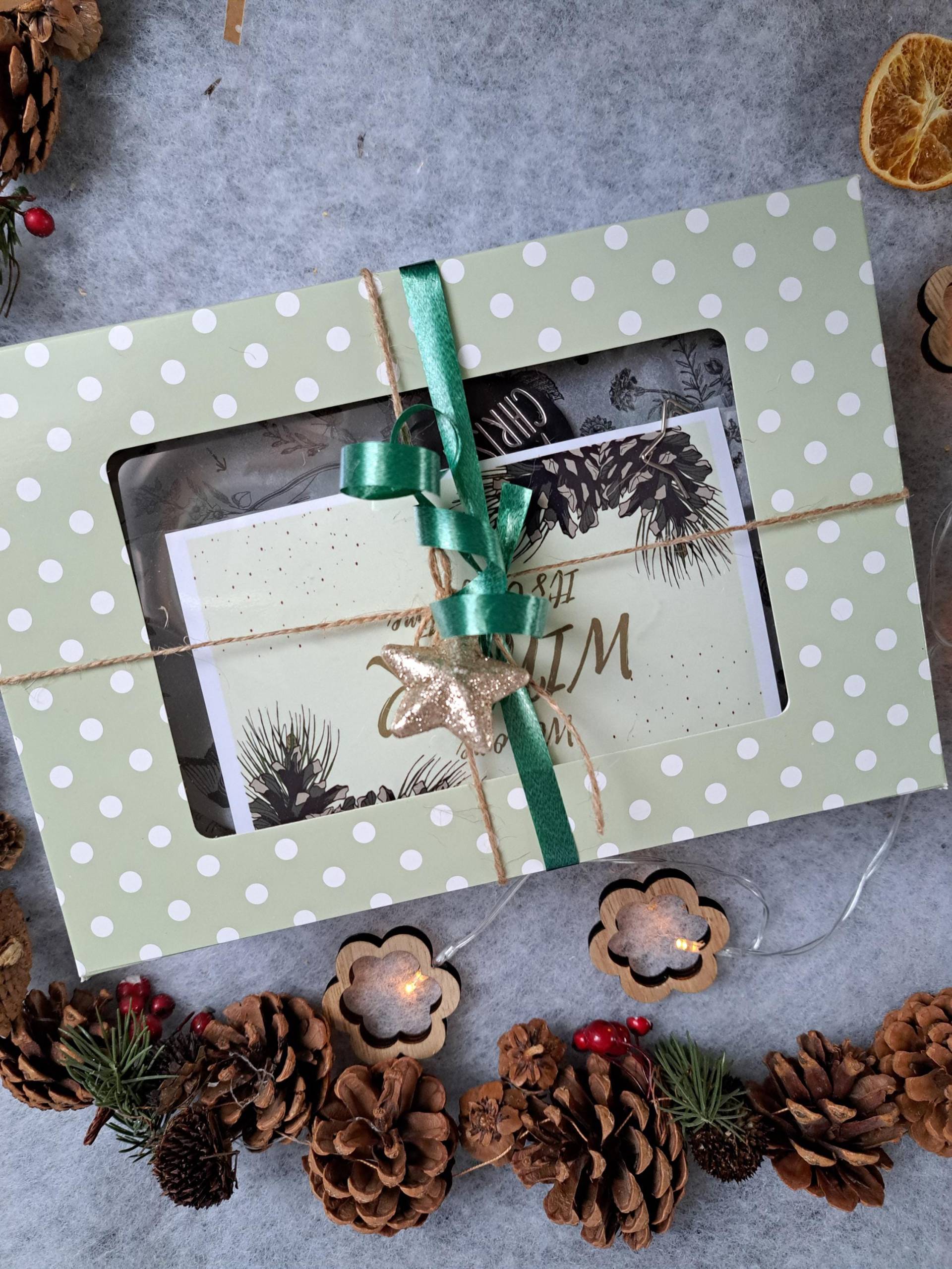 Winterbox Geschenkbox Für Freundin, Grün, Wellnessbox, Geschenkset, Pflege Set, Geschenk Frau Mitbringsel, Wichtel, Weihnachtsgeschenk von Etsy - DesisDingemitLiebe