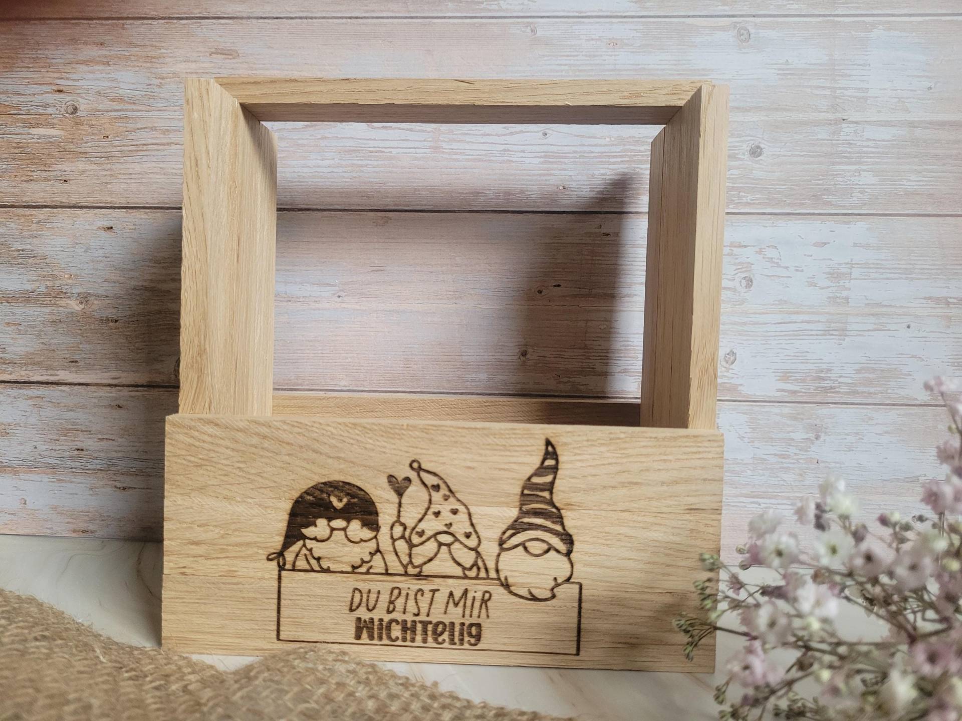 Geschenk Korb | Holzkorb Kleine Auszeit Geschenkset Holz Osternest Muttertag Mama Weihnachten Geburtstag |Wichtel von Etsy - DetailVerliebtbyNi
