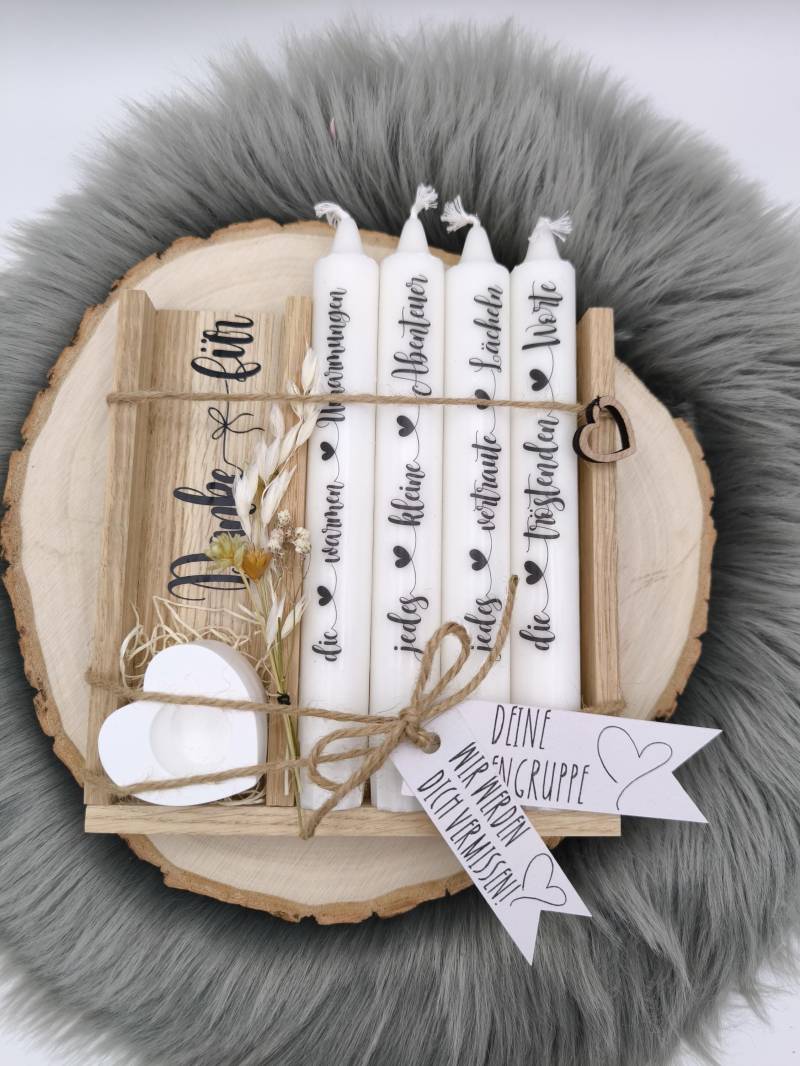 Abschiedsgeschenk Erzieherin Personalisiert | Kollegin Geschenk Kita Danke Erzieher Kindergarten Ich Werde Dich Vermissen von Etsy - Detailverzaubert