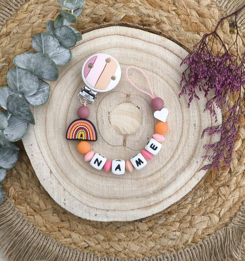 Schnullerkette " Boho Personalisiert Mit Namen Inkl. Geschenkbeutel Wunschtext Als Aufdruck von Etsy - Dewuna