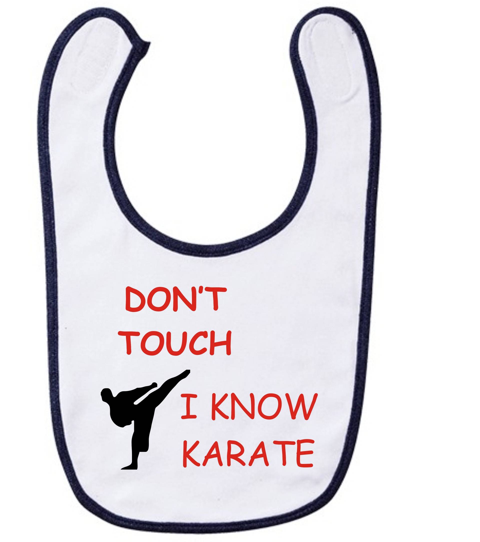 Babylätzchen "Don't Touch, I Know Karate", Hochwertiges Lätzchen, Mit Digitaldruck Für Harte Babys Nicht Anfassen, Ich Kenne Karate Babylätzchen "Don't Touch, I Know Karate", Hochwertiges Lätzchen, Mit Digitaldruck Für Harte Babys Nicht Anfassen, Ich Kenne Karate von Etsy - DiStefani