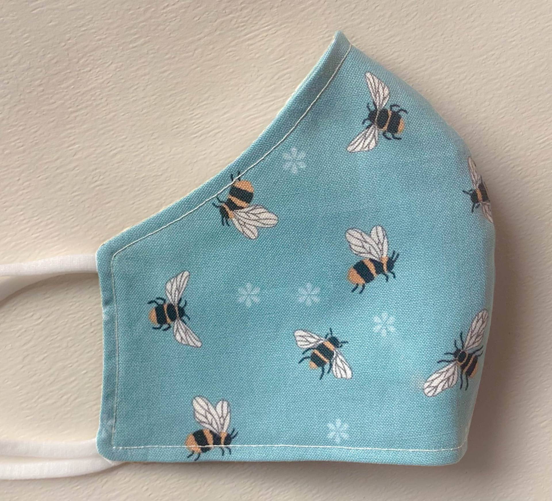 Gesichtsmaske Mit Bienenmotiv, Verstellbar, Atmungsaktiv, Zweilagige Maske Gesichtsmaske Mit Bienenmotiv, Verstellbar, Atmungsaktiv, Zweilagige Maske von Etsy - DiarysDesign