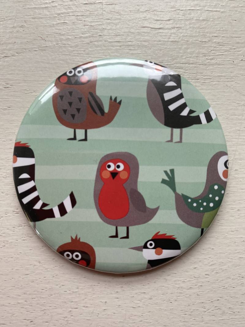 Taschenspiegel Spiegel Button Weihnachtsgeschenk Kalenderfüllung Adventskalender Pocket Mirror von Etsy - DieAltePosthalterei