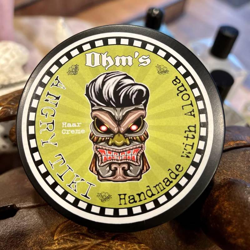 Ohms "Angry Tiki" Haarcreme - Für Einen Leichten Halt Und Toller Textur Ohms "Angry Tiki" Haarcreme - Für Einen Leichten Halt Und Toller Textur von Etsy - DieBarbierstube