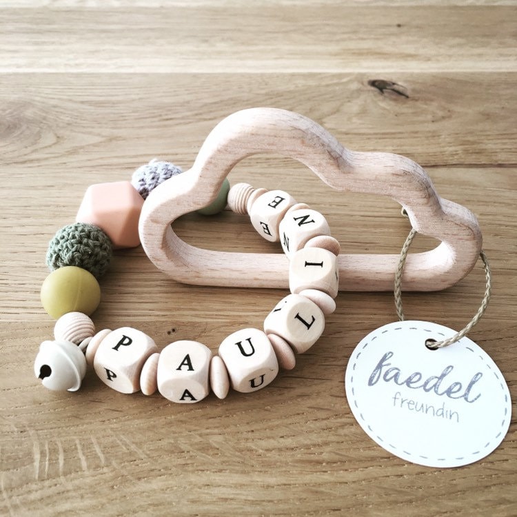 Greifling Mit Namen "Bohemian Cloud" Greifling Mit Namen "Bohemian Cloud" von Etsy - DieFaedelfreundin