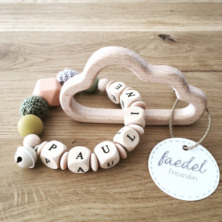 Greifling Mit Namen "Bohemian Cloud" von Etsy - DieFaedelfreundin