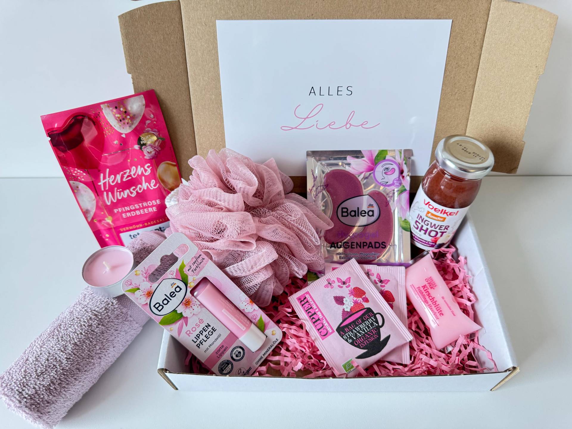 Wellnessbox, Geschenkkorb, Geschenkbox, Geschenkkorb Zum Geburtstag, Geschenk Für Mama, Freundin, Tochter von Etsy - DieKonfettibox