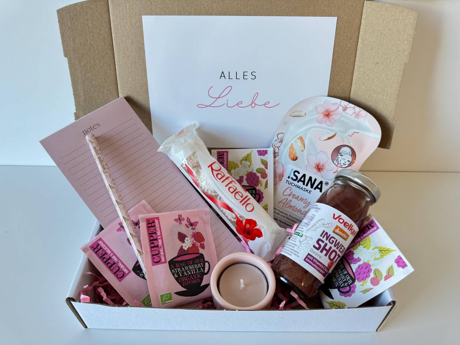 Geschenkkorb, Geschenkbox, Wellnessbox, Geburtstagsgeschenk von Etsy - DieKonfettikiste