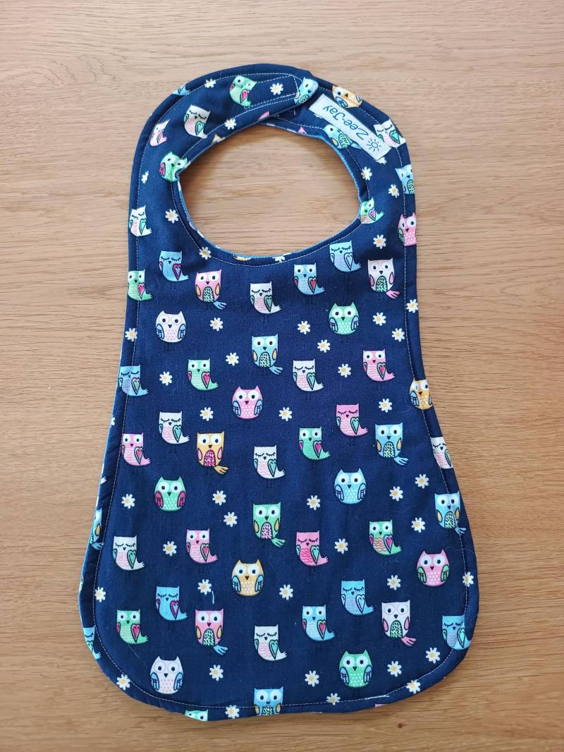 Baby Lätzchen Schlabberlatz Latz Babylätzchen Babylatz Eulen Tiere Punkte Geschenk von Etsy - DieLaetzchennaeherei