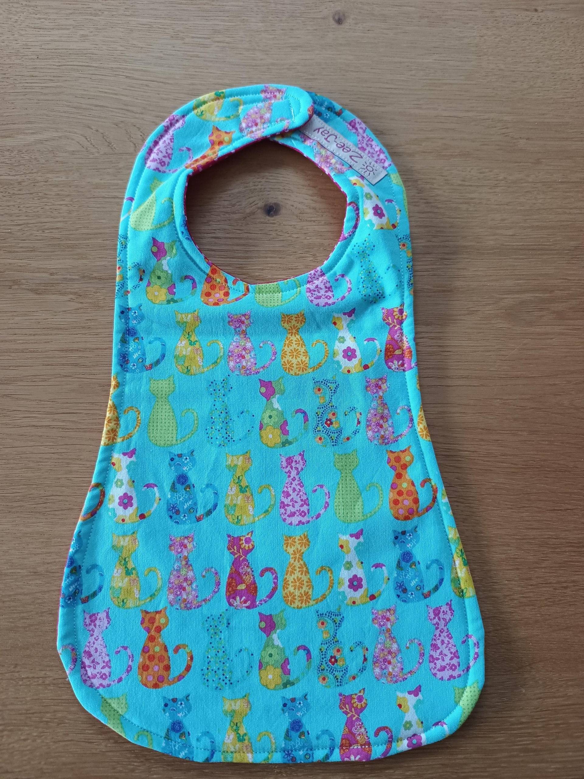 Baby Lätzchen Schlabberlatz Latz Babylätzchen Babylatz Katzen Punkte Geschenk von Etsy - DieLaetzchennaeherei