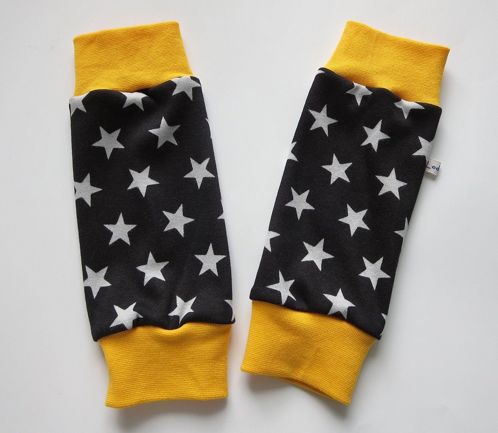 Stulpen/ Babylegs Sterne Schwarz Wunschfarbe Stulpen/ Babylegs Sterne Schwarz Wunschfarbe von Etsy - DieLederbande