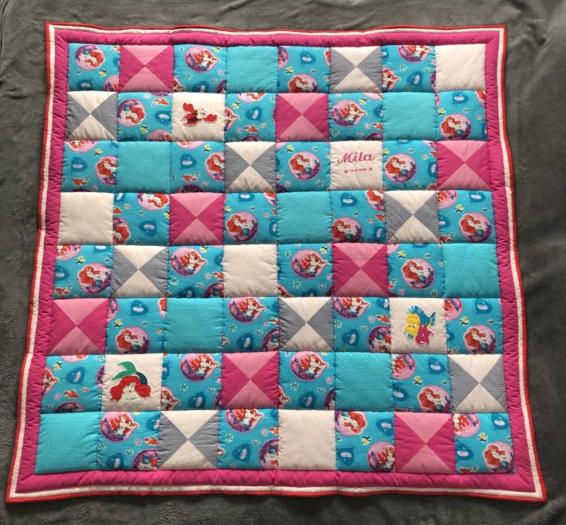 Krabbeldecke „ Ariel Krabbeldecke „ Ariel von Etsy - DieNanc