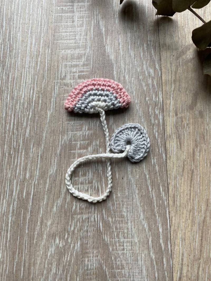 Nabelschnurbändchen | Motiv Regenbogen in Den Farben Ihrer Wahl von Etsy - DieSandfrau
