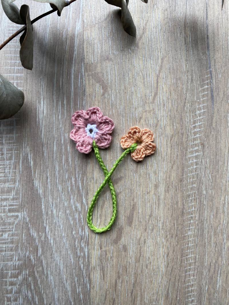 Nabelschnurbändchen in Den Farben Ihrer Wahl | Motiv Blume von Etsy - DieSandfrau