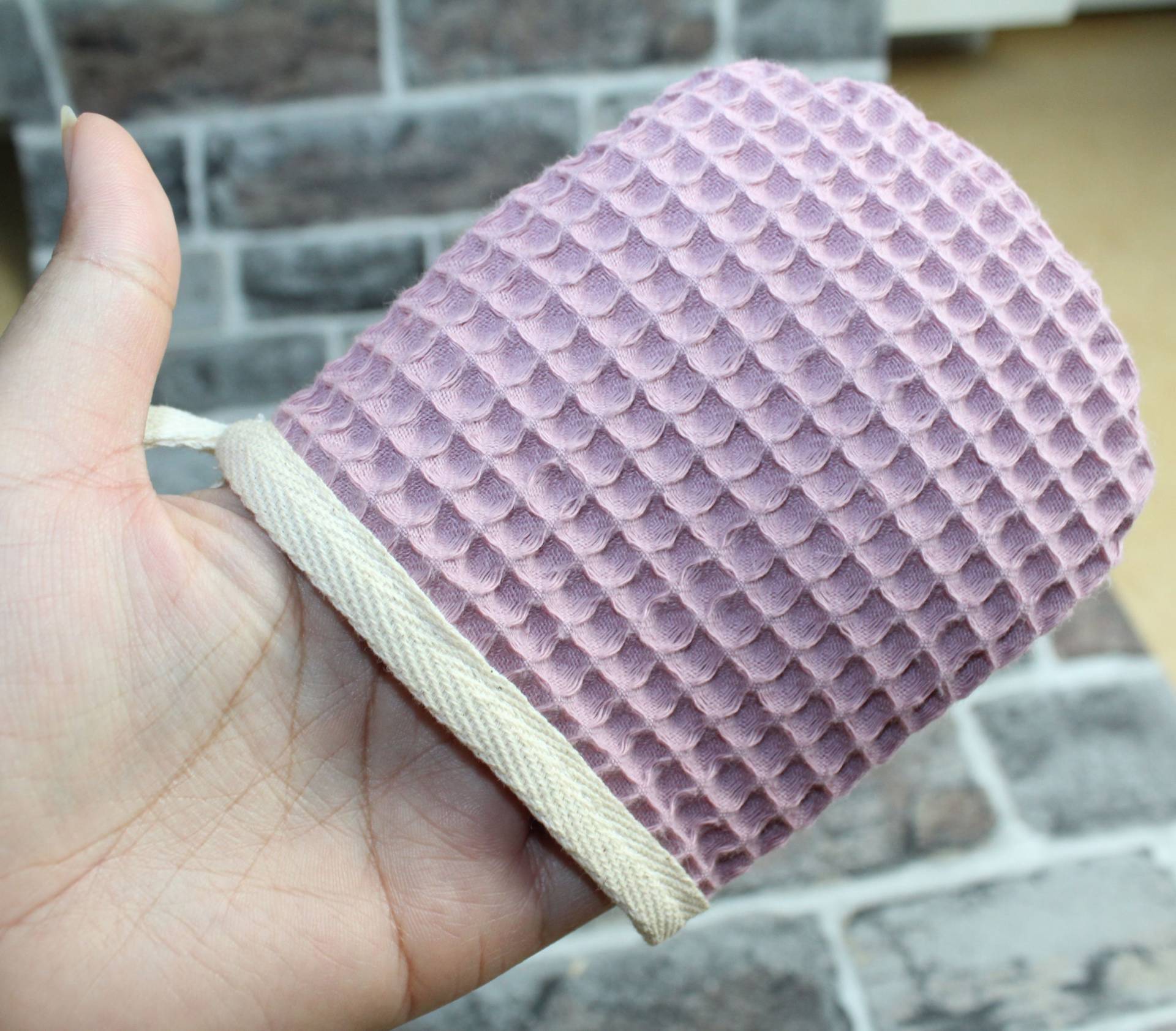 Waschhandschuh Für Gesichtsreinigung Peeling Waffelpique Baumwolle Altrosa Schrägband Spa Waschhandschuh Für Gesichtsreinigung Peeling Waffelpique Baumwolle Altrosa Schrägband Spa von Etsy - DieSchnukkis