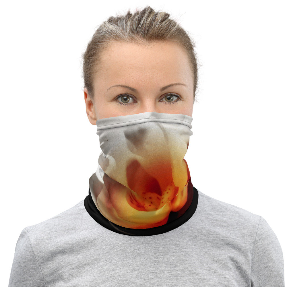 Halstuch, Gesichtsmasken, Stirnbänder, Halswärmer, Bandana, Floral, Einzigartiges Design, Armband, Weiße Blume, Orange Blume Halstuch, Gesichtsmasken, Stirnbänder, Halswärmer, Bandana, Floral, Einzigartiges Design, Armband, Weiße Blume, Orange Blume von Etsy - DistortedRainbowsArt