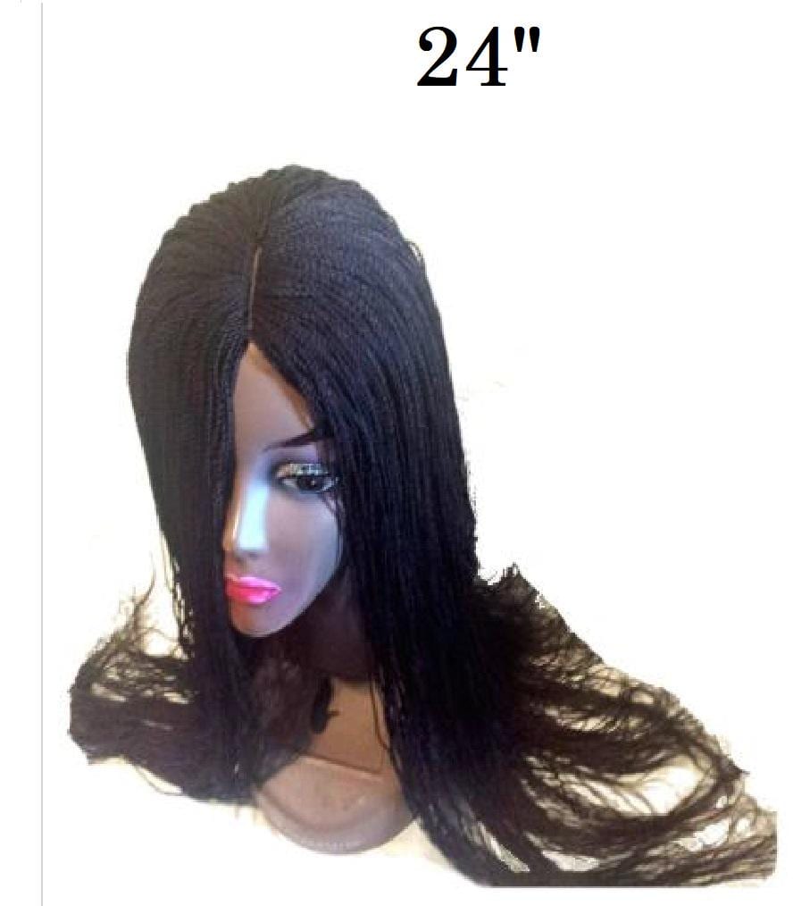Hand Geflochten Micro Twist Lace Front Farbe 33 Perücke - 24 "Zoll von Etsy - Diutobaby
