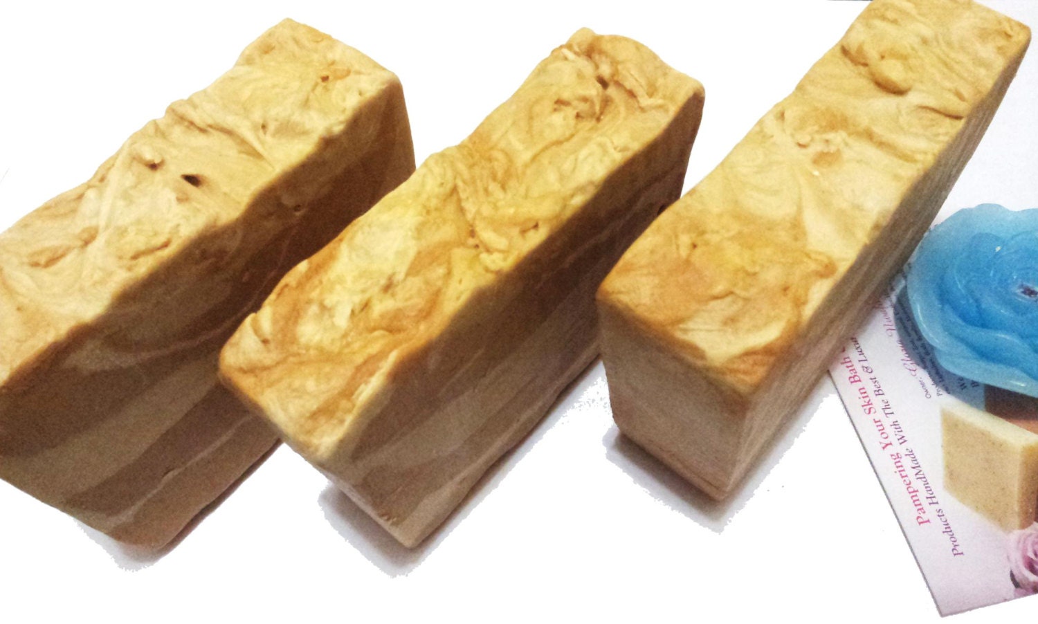 Hausgemachte Ganz Natürliche "Hot Apple Pie' Kurkuma Badeseife von Etsy - Diutobaby