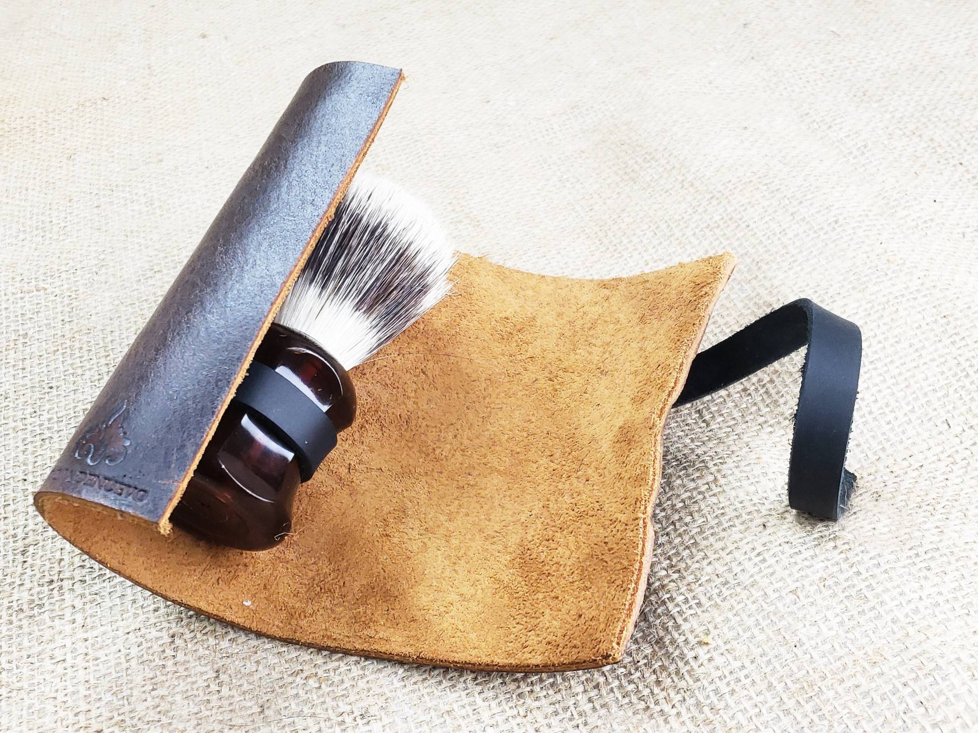 Rasieren Pinsel Fall Nass Rasur Protektor Rolle Dopp Kit Toilettentasche Geschenke Für Männer Leder Jahrestagsgeschenk Jungs Trauzeugen Geschenk von Etsy - DivinaDenuevo