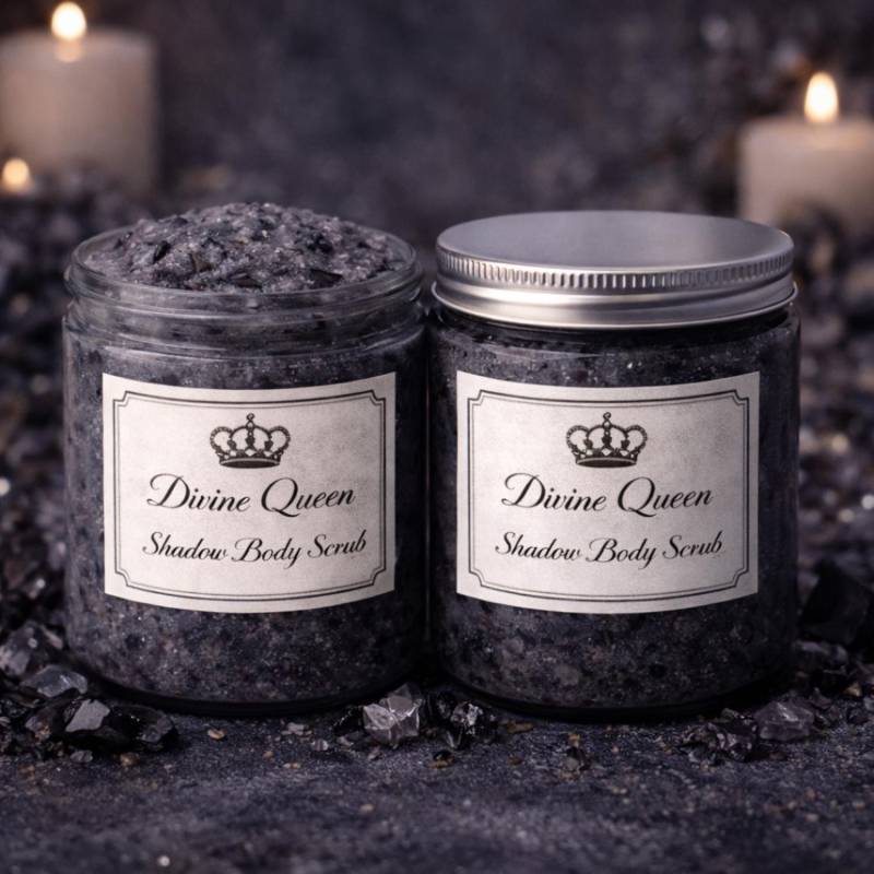 Schattenarbeit-Körperpeeling - Klärendes Körperpeeling Für Innere Stärke, Loslassen & Bewusste Selbstreflexion | Ritual-Peeling von Etsy - DivineSoulFoundry