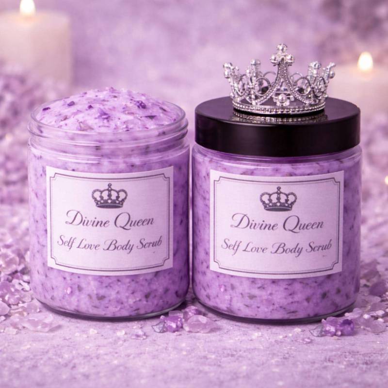 Self Love Body Scrub - Pflegendes Körperpeeling Für Selbstliebe, Achtsamkeit & Wohlbefinden | Ritual-Peeling von Etsy - DivineSoulFoundry