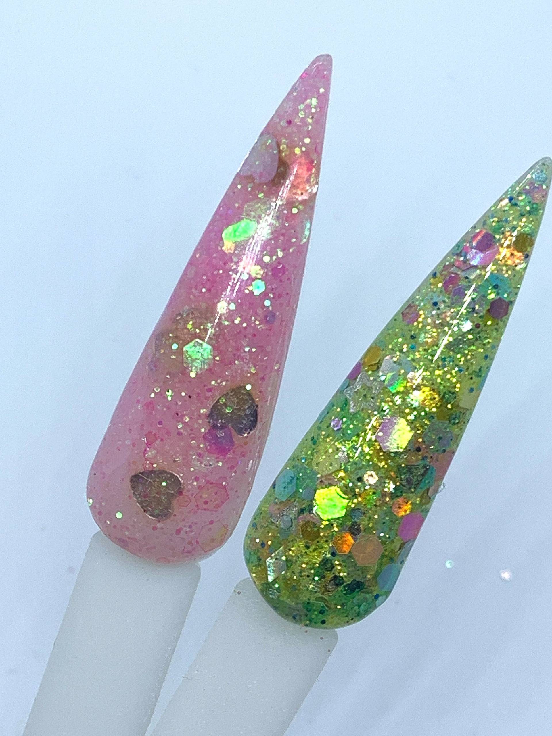 Hidden Love 2 Stück - Acrylpuder, Dip Powder, Acrylpuder Für Nägel, Powder Glitter Acrylic Nail Hidden Love 2 Stück - Acrylpuder, Dip Powder, Acrylpuder Für Nägel, Powder Glitter Acrylic Nail von Etsy - Divinedesignznails