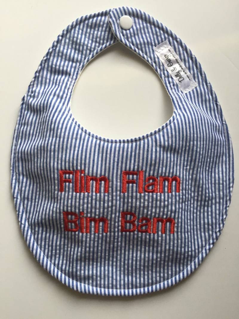 Ole Miss Hotty Toddy Flim Flam Bim Bam Baby Lätzchen von Etsy - DollyandGeorge