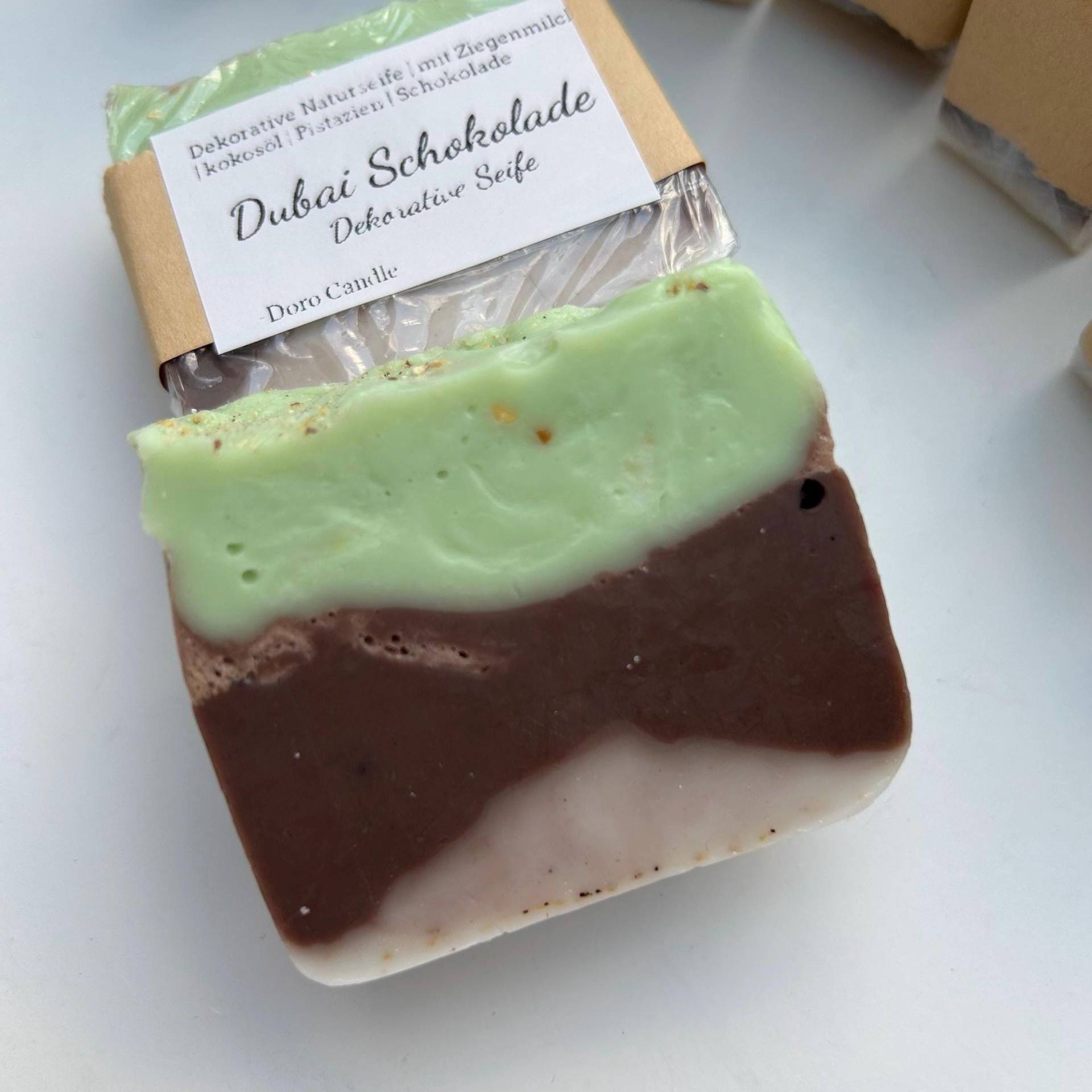 Dubai Schokolade Seife Handgemacht - Pistazien Dessert Aus Ziegenmilch Luxus Artisan Soap Geschenkidee Dubai Schokolade Seife Handgemacht - Pistazien Dessert Aus Ziegenmilch Luxus Artisan Soap Geschenkidee von Etsy - DoroCandle