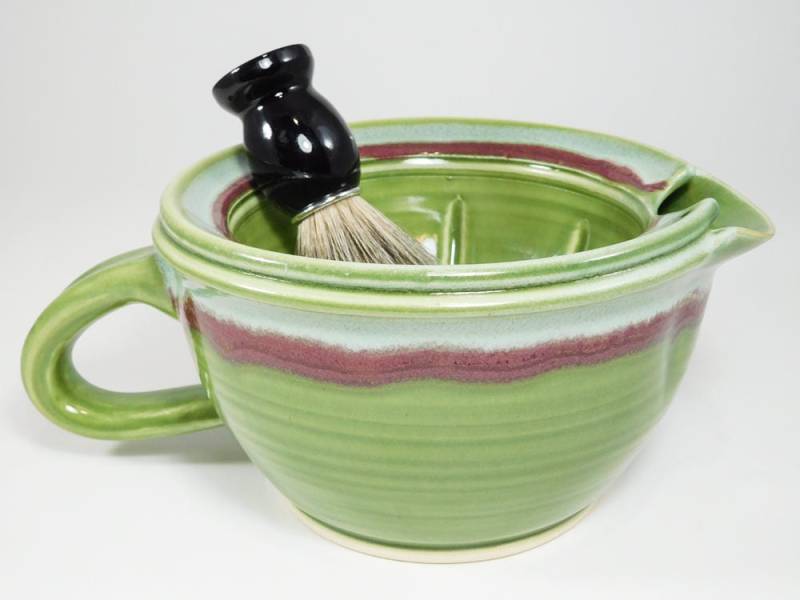 Rasierschale, Groß, Steingut, Handgemacht Rasierschale, Groß, Steingut, Handgemacht von Etsy - DougSmithPottery