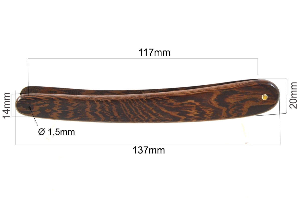 Rasiermesser Schale Aus Wenge Holz Für 5/8 Und 6/8 Rasierer/straight Razor Scale Made Of Wenga Wood Rasiermesser Schale Aus Wenge Holz Für 5/8 Und 6/8 Rasierer/straight Razor Scale Made Of Wenga Wood von Etsy - DrDittmarGermany