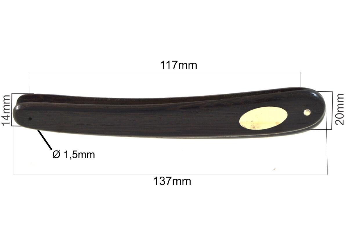 Rasiermesser Schale Aus Wenge Holz Für 5/8 Und 6/8 Rasierer Mit Messingplatten | Gravur/straight Razor Scale Wenga Wood + Brass Plate Rasiermesser Schale Aus Wenge Holz Für 5/8 Und 6/8 Rasierer Mit Messingplatten | Gravur/straight Razor Scale Wenga Wood + Brass Plate von Etsy - DrDittmarGermany