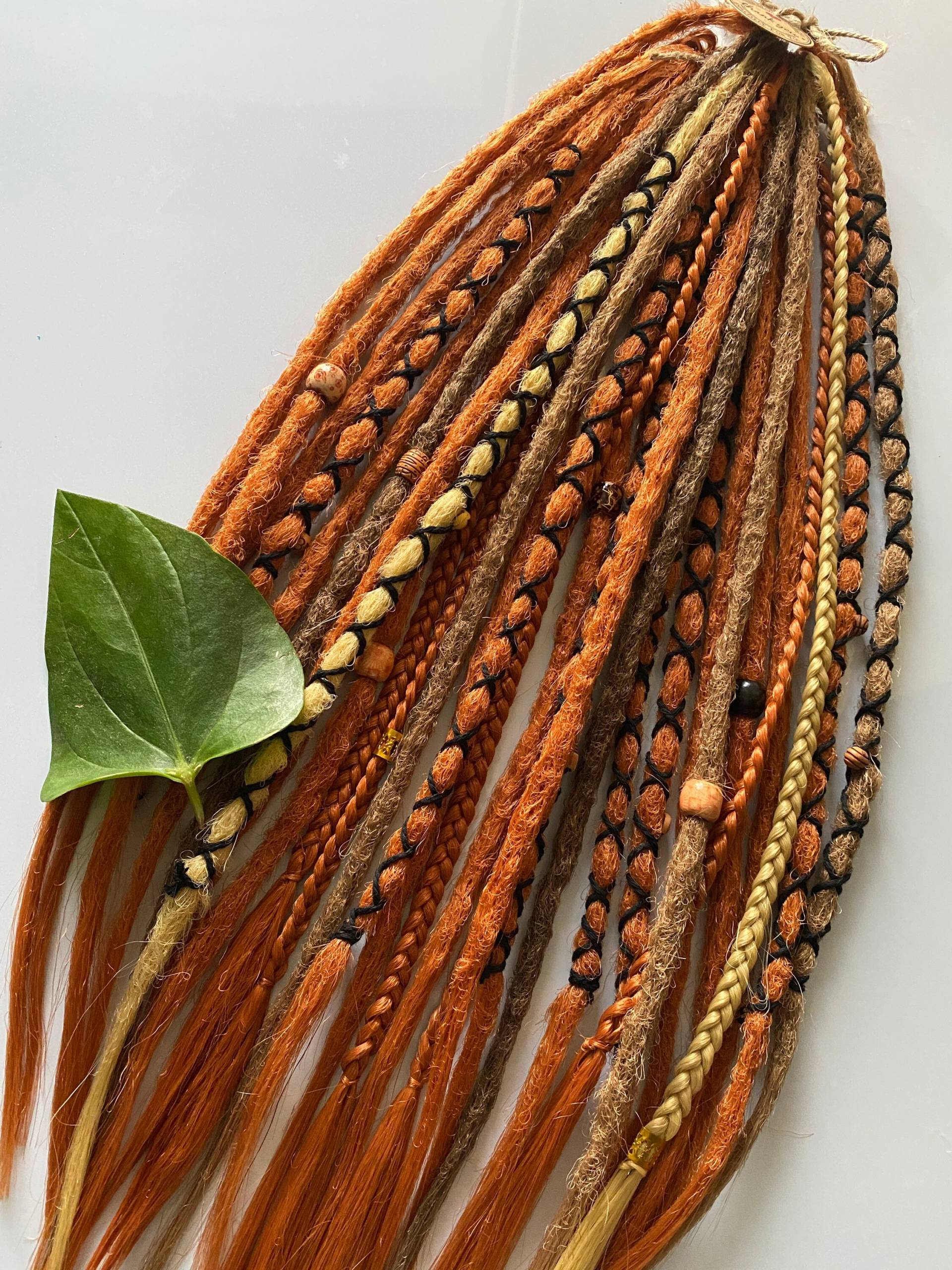 Blond & Honig Gehäkelte Dreadlocks Kanekalon De/Se Verlängerungen von Etsy - DrDreadShop