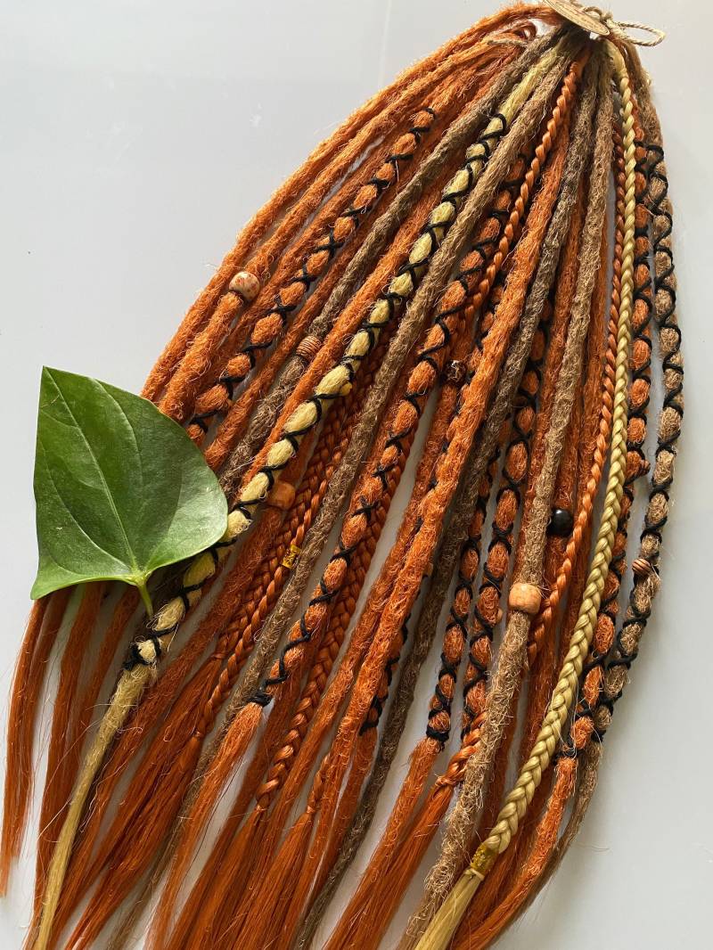 Blond & Honig Gehäkelte Dreadlocks Kanekalon De/Se Verlängerungen von Etsy - DrDreadShop