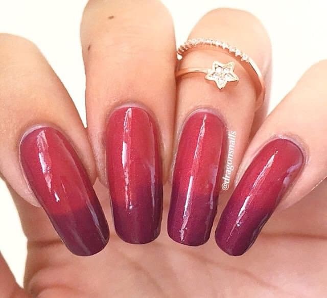 Sailor Saturn - Handgefertigter 10-Grad Natürlicher Thermo Nagellack von Etsy - Dragonsworn