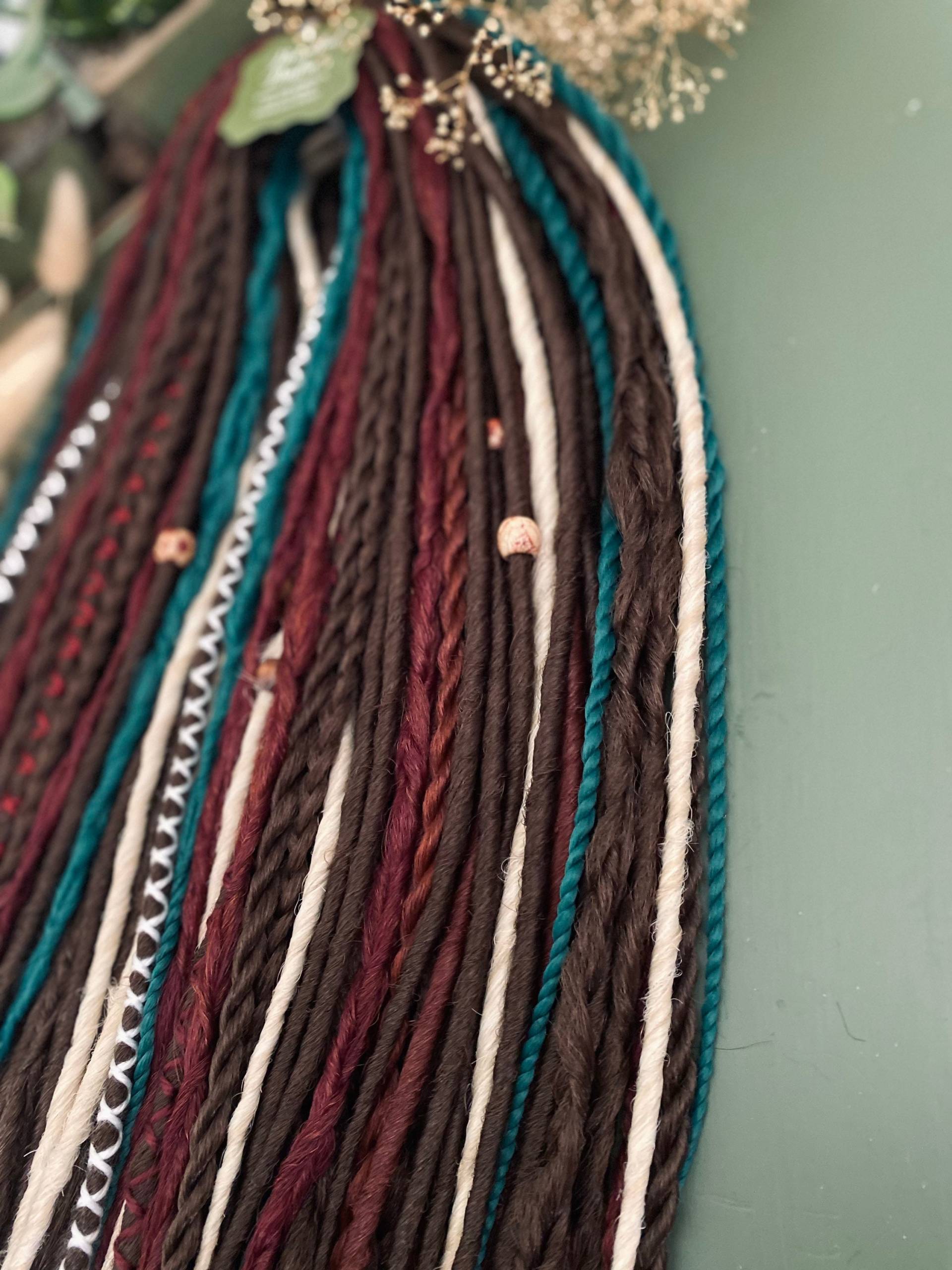 Wikinger Set Nach Wunsch Wähle Deine Eigenen Farbkombinationen Dreadlock-Erweiterungen. Faux Dreads. Wählen Sie Ihre Menge von Etsy - DreadfulDarlins