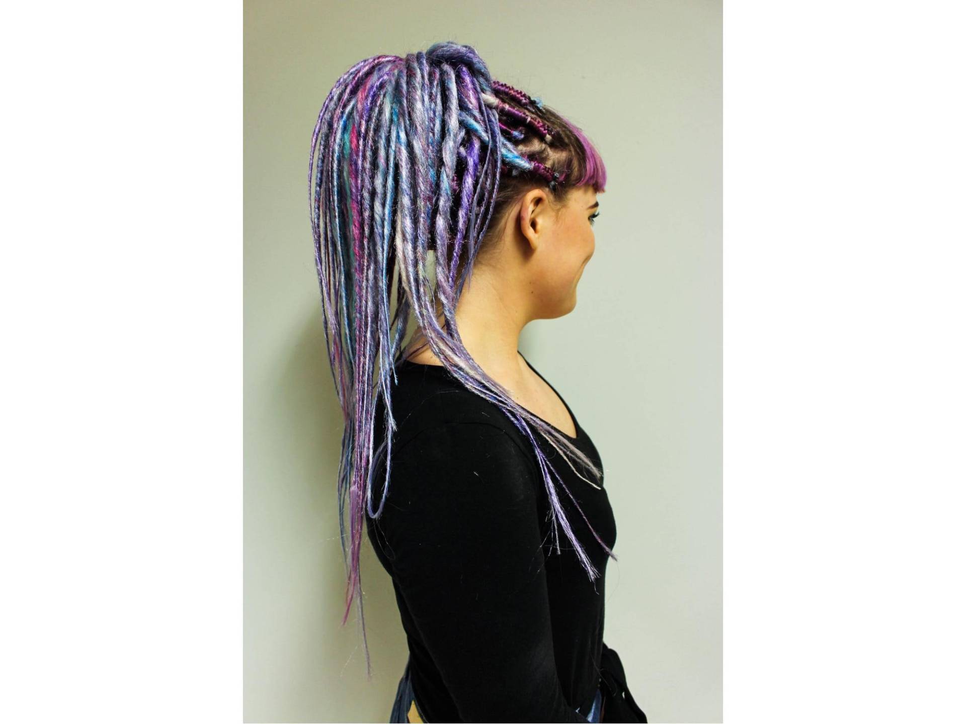 Volles Set Von 40 Hellen Pastell-Meliert Dreads, Pink, Blau Lila, Multicolor cm Gedreht, Handgemacht, Festival Sommer-Look Volles Set Von 40 Hellen Pastell-Meliert Dreads, Pink, Blau Lila, Multicolor cm Gedreht, Handgemacht, Festival Sommer-Look von Etsy - DreadlocksBarcelona