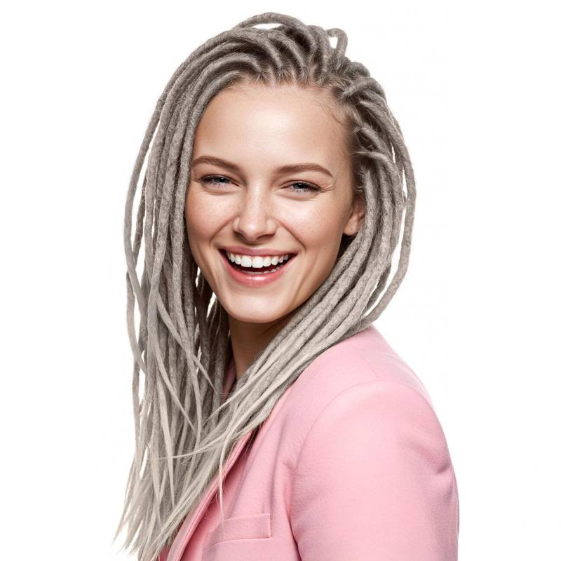 10 Stück Gehäkelte Dreadlock-Extensions Aus 100 % Echthaar, Farbe 16 von Etsy - DreadlocksEurope