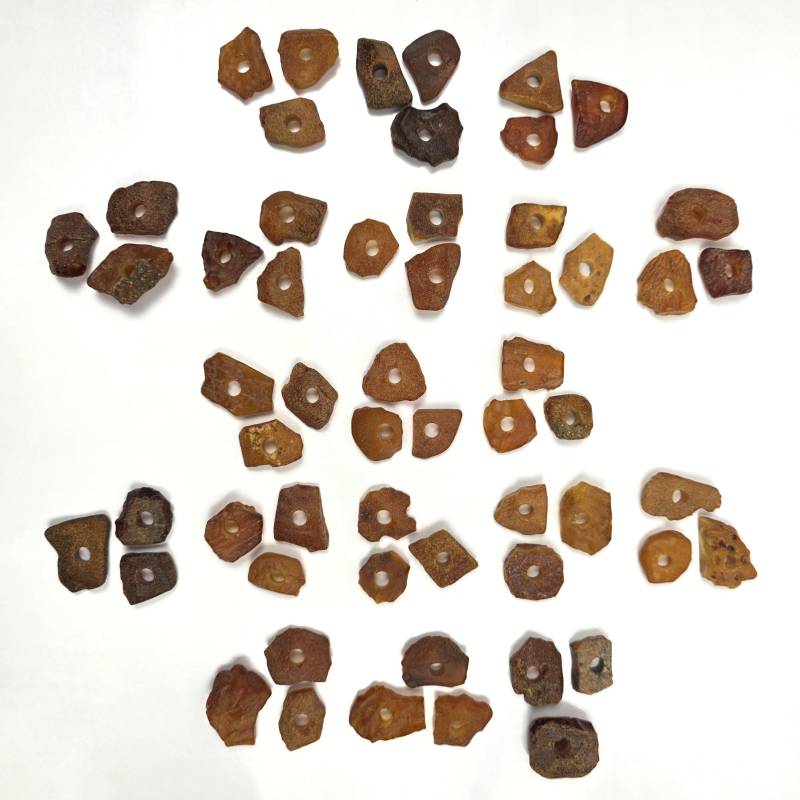 3x Bernstein - Beads Für Dreadlocks | 6 Mm Bohrung 3x Bernstein - Beads Für Dreadlocks | 6 Mm Bohrung von Etsy - DreadlocksEurope