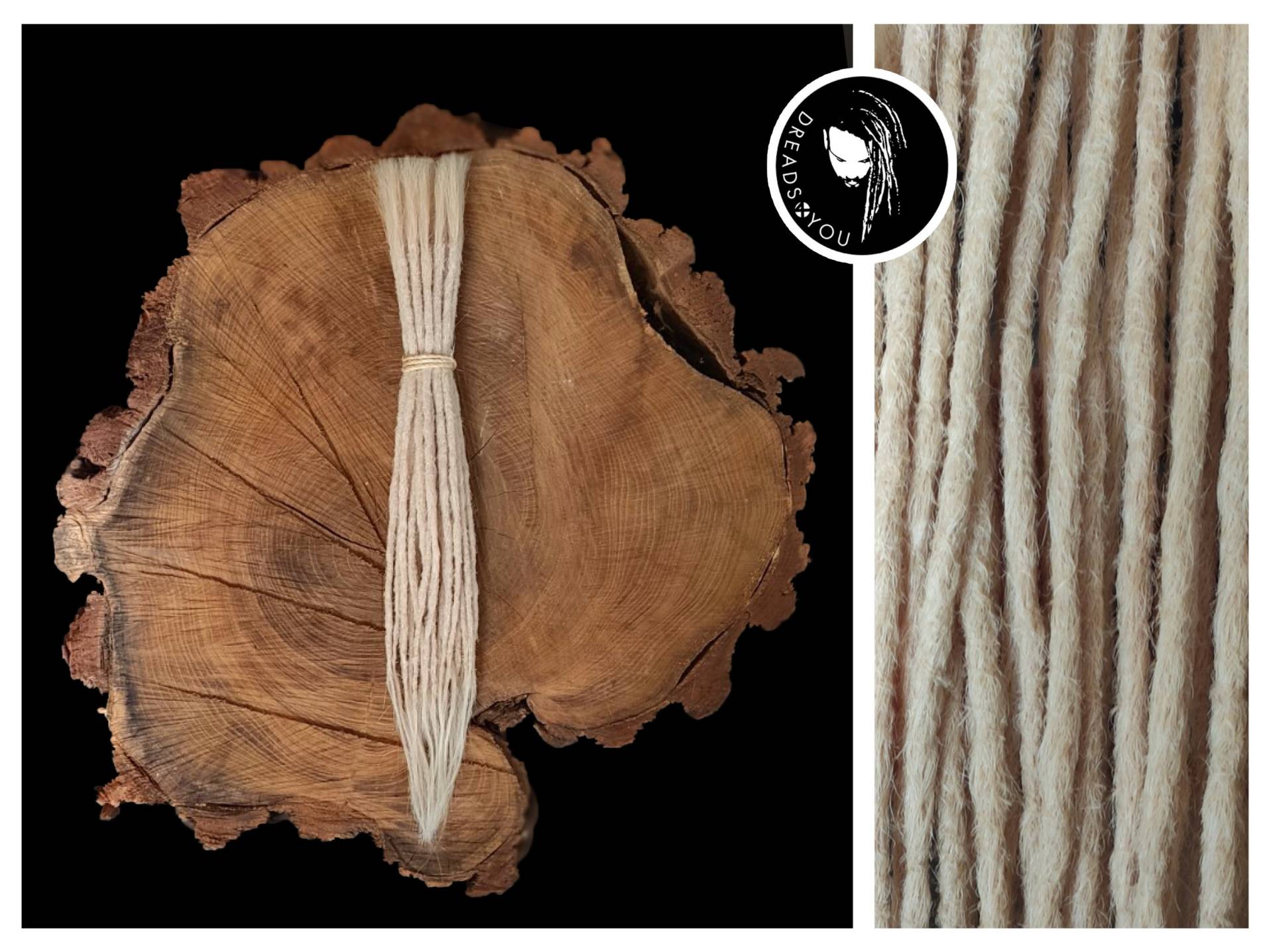 Dreadlock Dread Extensions in Der Farbe Lichtblond 35-40cm Länge Ø4-6mm Aus Qualitativ Hohen Europ. Schnittzöpfen Handarbeit Hergestellt Dreadlock Dread Extensions in Der Farbe Lichtblond 35-40cm Länge Ø4-6mm Aus Qualitativ Hohen Europ. Schnittzöpfen Handarbeit Hergestellt von Etsy - Dreads4youShop