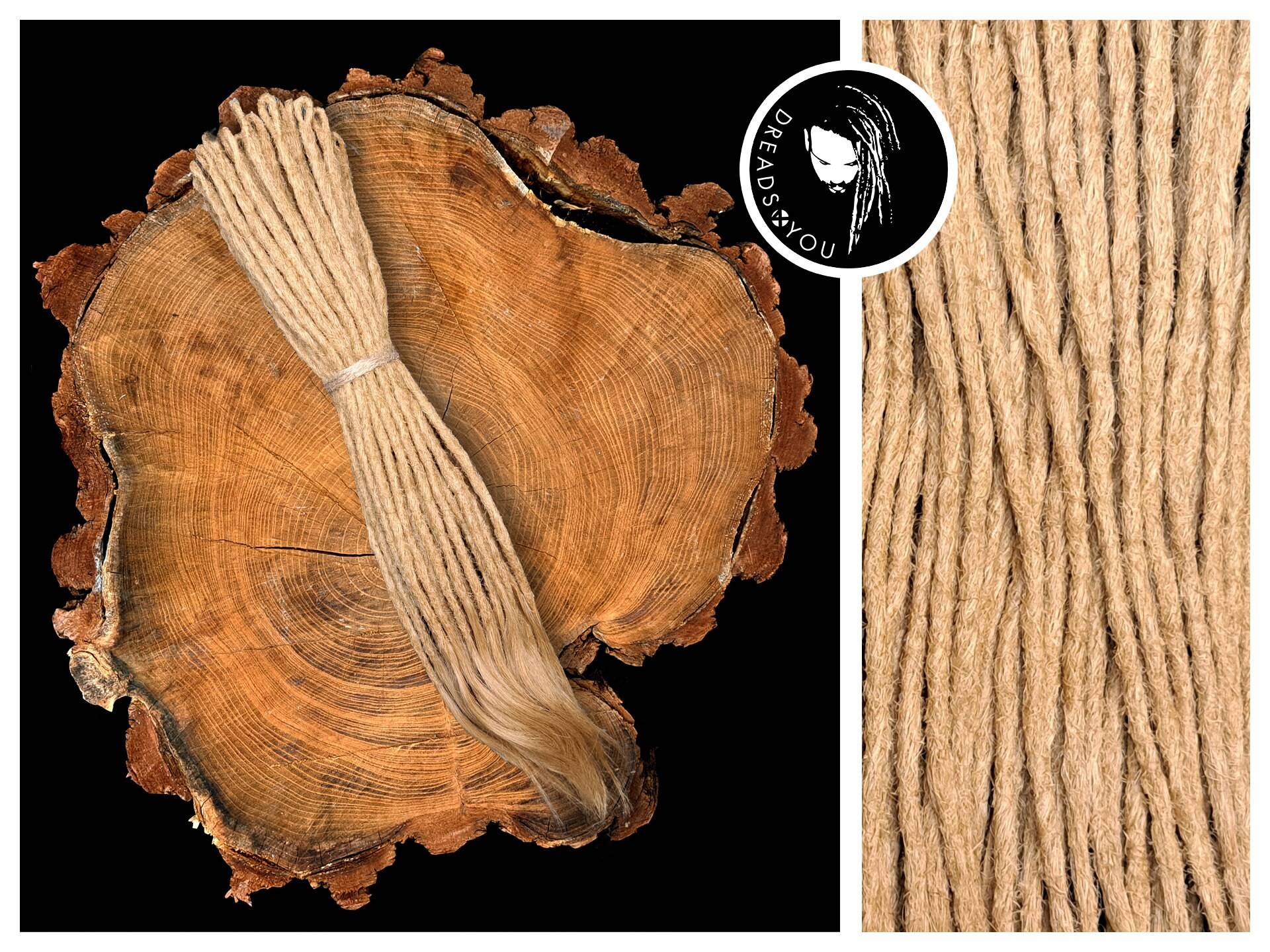 Dreadlock Extensions Blond 35-40cm Ø 4-6mm Single Ended Europ. Echthaar Zum Einflechten Dreadlock Extensions Blond 35-40cm Ø 4-6mm Single Ended Europ. Echthaar Zum Einflechten von Etsy - Dreads4youShop