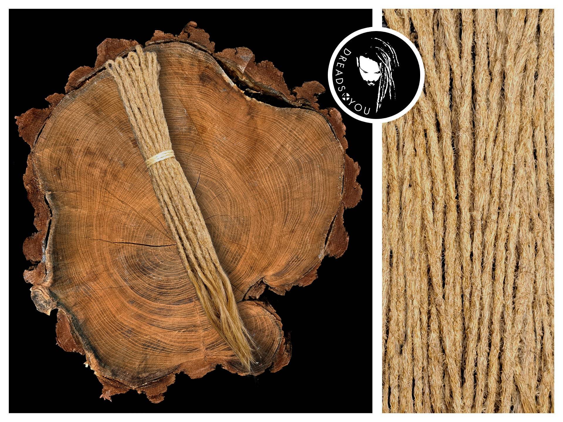 Dreadlock Extensions Hellbraun 35-40cm Ø4-6mm Single Ended Europ. Echthaar Zum Einflechten Dreadlock Extensions Hellbraun 35-40cm Ø4-6mm Single Ended Europ. Echthaar Zum Einflechten von Etsy - Dreads4youShop
