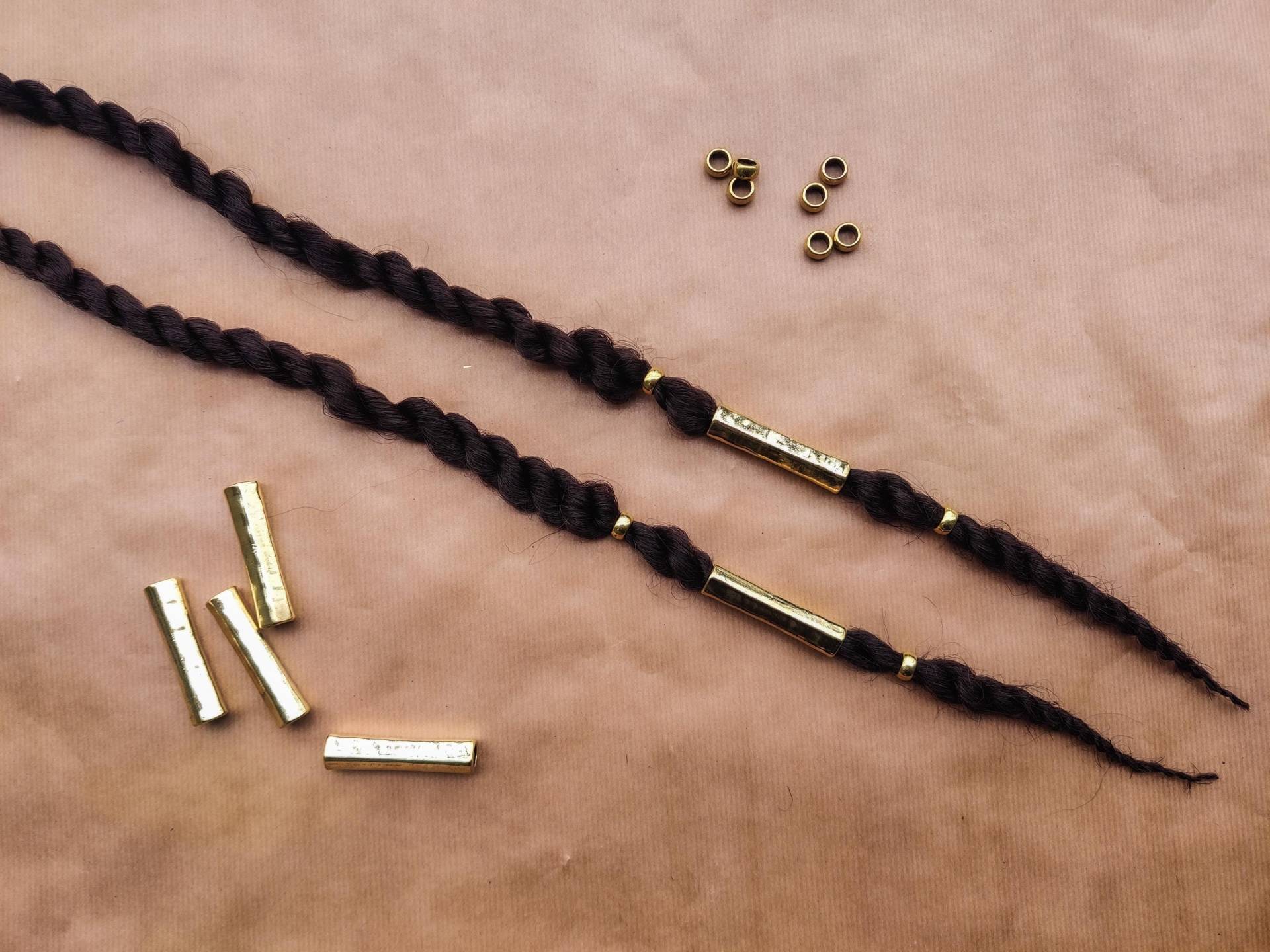 Dreadlock Perlen Gold, Dekoration Für Dreadlocks, Große Perlen, Ideal Boho Look, Anhänger Und Charms Dreadlocks Dreadlock Perlen Gold, Dekoration Für Dreadlocks, Große Perlen, Ideal Boho Look, Anhänger Und Charms Dreadlocks von Etsy - DreadsBarcelona