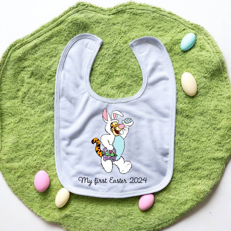 Baby Lätzchen, Dribbelfänger, Personalisiertes Geschenk, Personalisierte Babylätzchen, Mein Erstes Ostern 2024, Ostern von Etsy - DreamsbyMadee