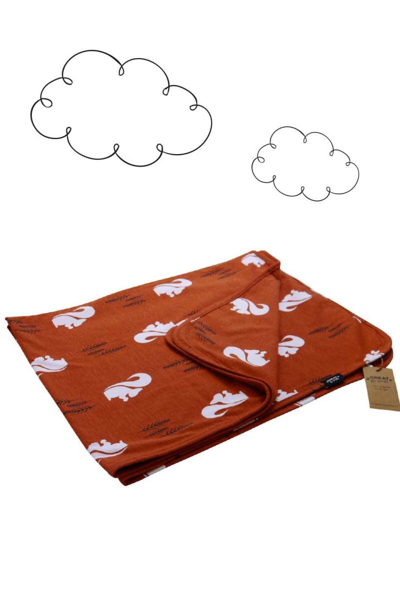 Nüsse Über Dich Babydecke Nüsse Über Dich Babydecke von Etsy - DreamyPyjamas
