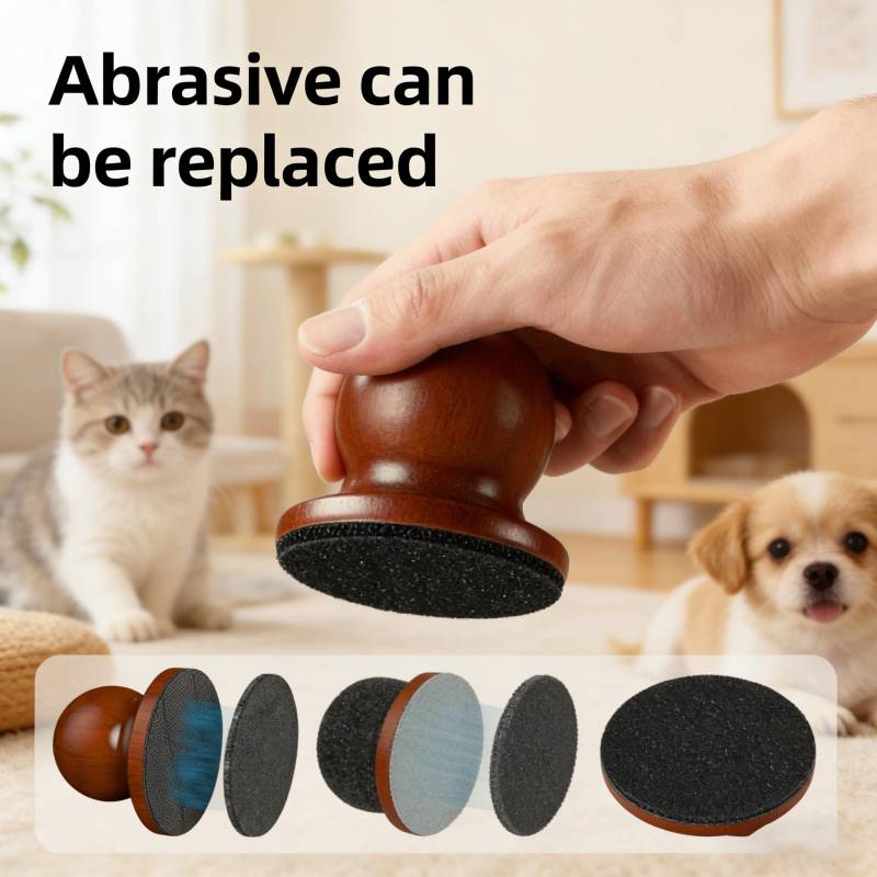 Krallenschleifer Aus Holz Für Hunde Mit Abnehmbarem Schleifbrett von Etsy - DriblONE