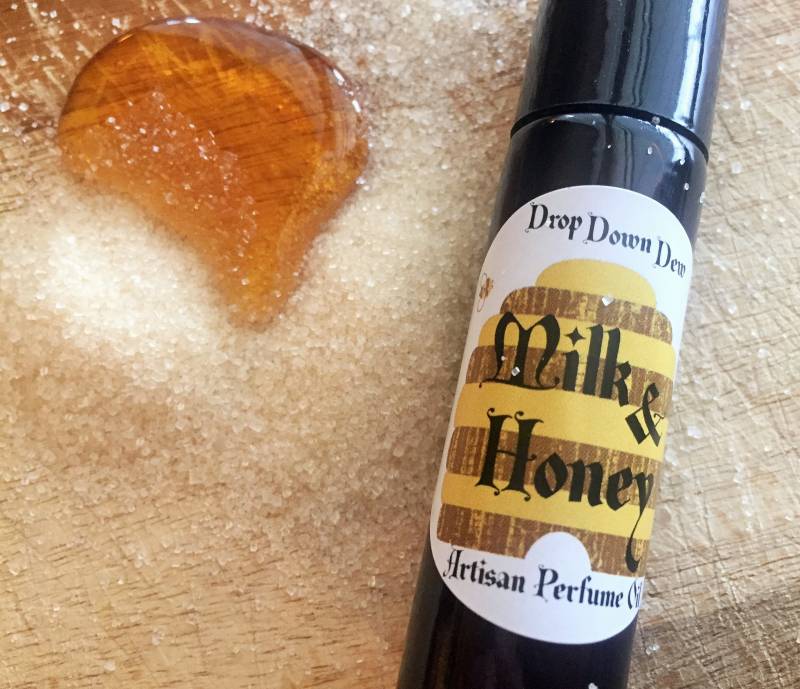 Milch & Honig Roll-On Parfümöl, Gourmand Parfüm, Vanille Honig, Wabenduft, Geschenk Für Honigliebhaber von Etsy - DropDownDew